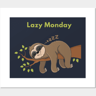 Lazy Monday Posters and Art